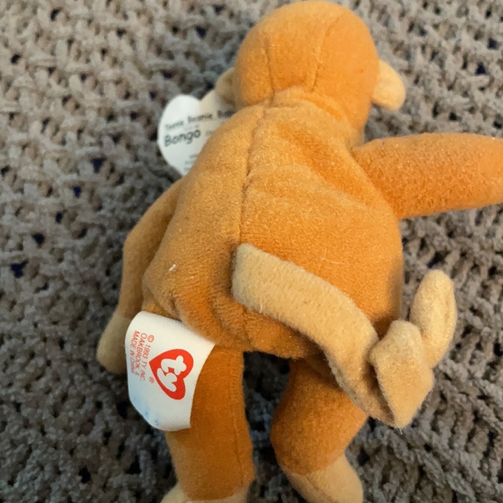 Ty teenie beanie Bongo. Tag is attached but creased - Picture 5 of 7